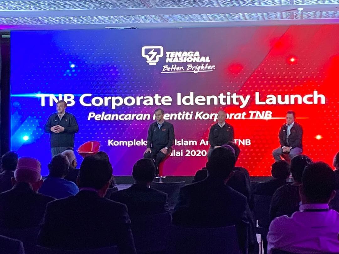 TNB Corporate Identity Launch hybrid event examples