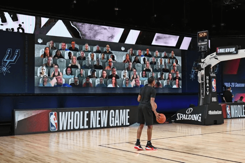 the nba sports show 2023 with virtual attendees